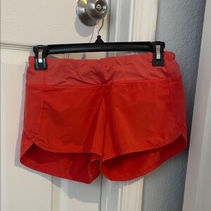 Women's Salmon Athletic Shorts
